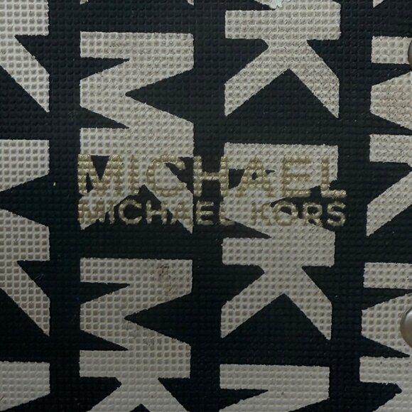 Michael Kors Bedford Glam Womens Flip-Flops Sandals Brown Logo Wedge Jelly 10 - Picture 11 of 13